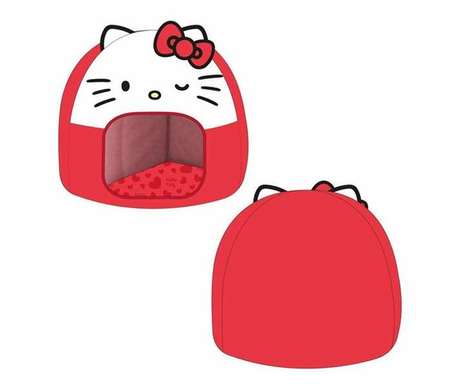 Cama para Perro Rojo