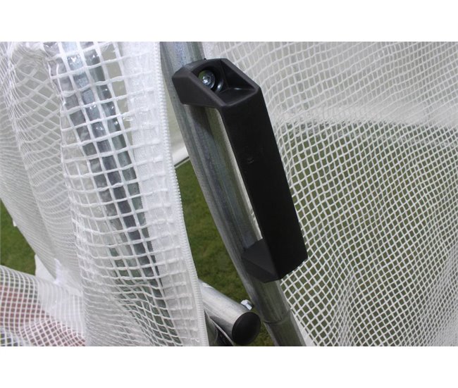 Invernadero túnel de jardín "Mimosa" Blanco