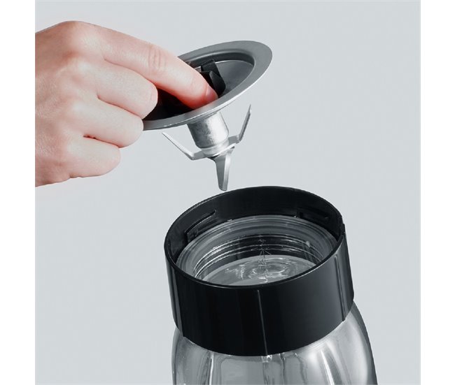 Batidora de Vaso + Smoothie Mix & Go Severin SM 3737 - 1 L 600 W Gris