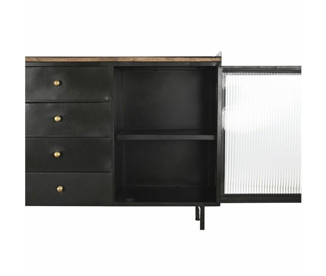 Aparador Negro/ Madera