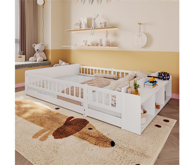 Camas infantil 145x223 Blanco
