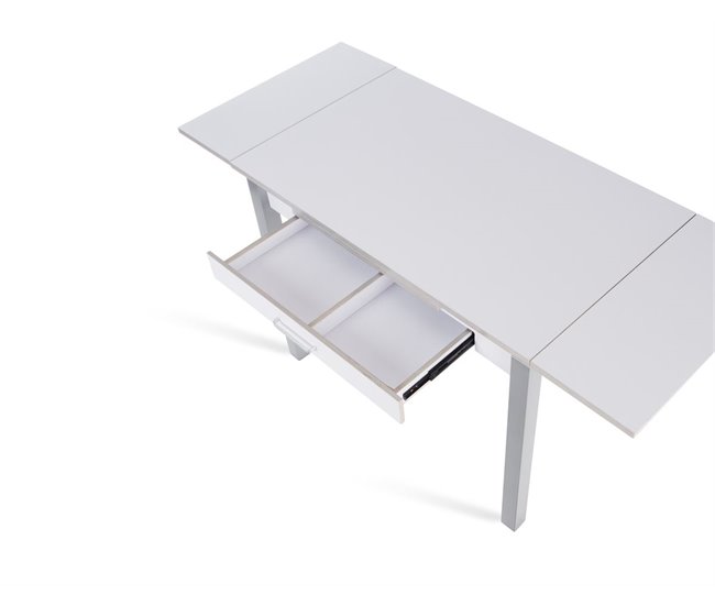 Mesa de cocina extensible SETA Blanco