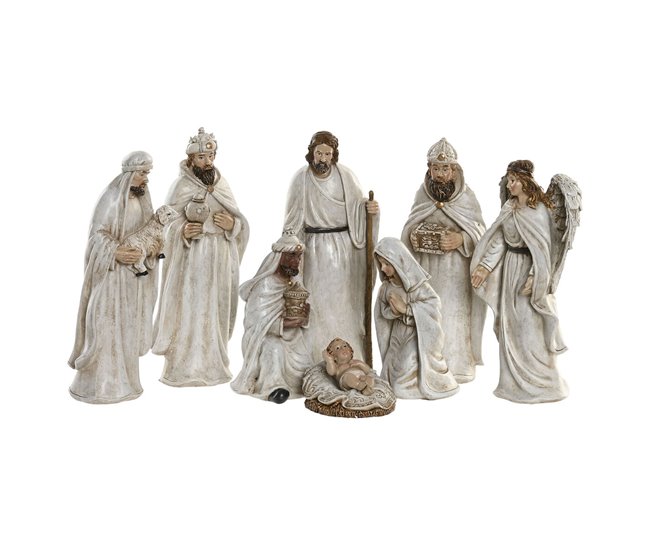 Belén de Navidad Blanco