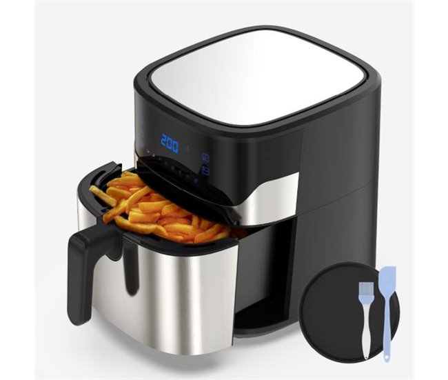 Freidora de Aire 6,5L | UNIVERSALBLUE Negro/ Inox