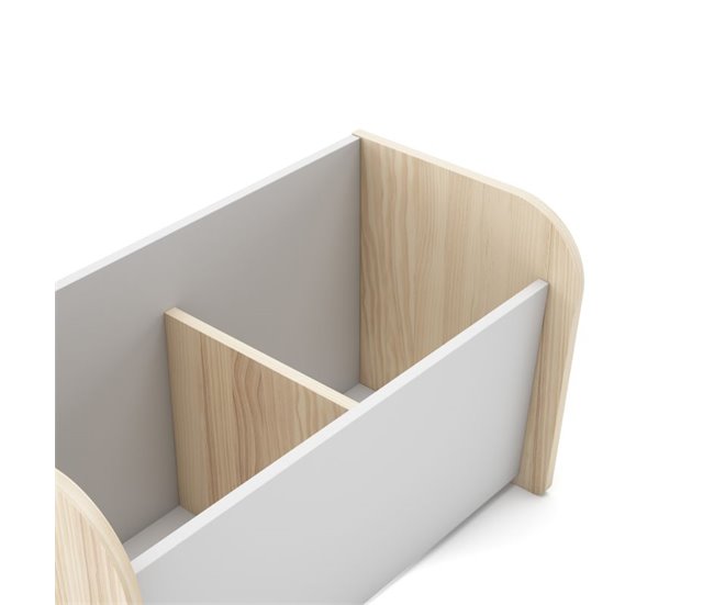 Baúl Misty Breeze 70 Blanco/ Madera