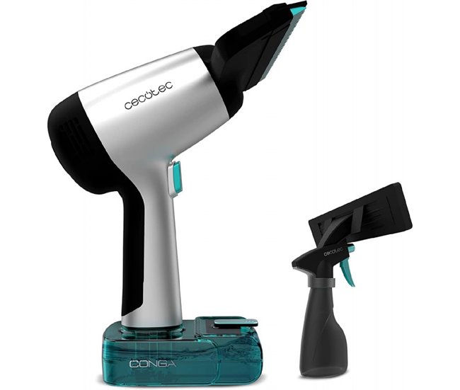 Aspirador limpiacristales Conga Rockstar 3700 Glass 3 en 1 Inox