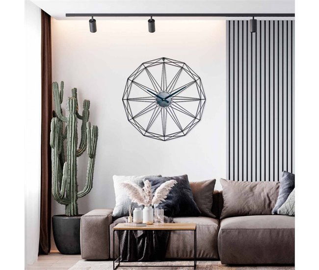 Reloj de Pared Moderno O91 Negro