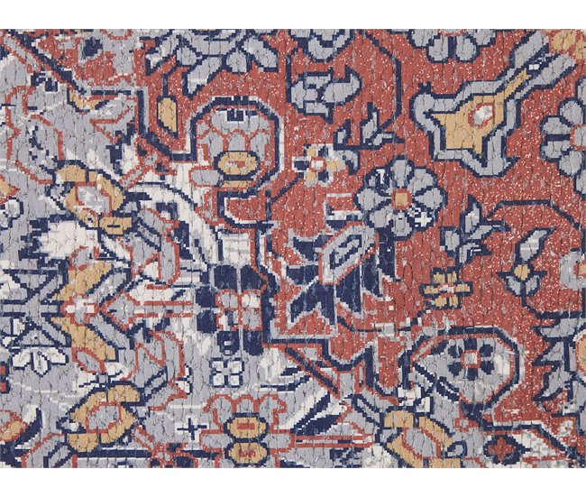 Beliani Alfombra de pelo corto KORGAN 80x150 Multicolor