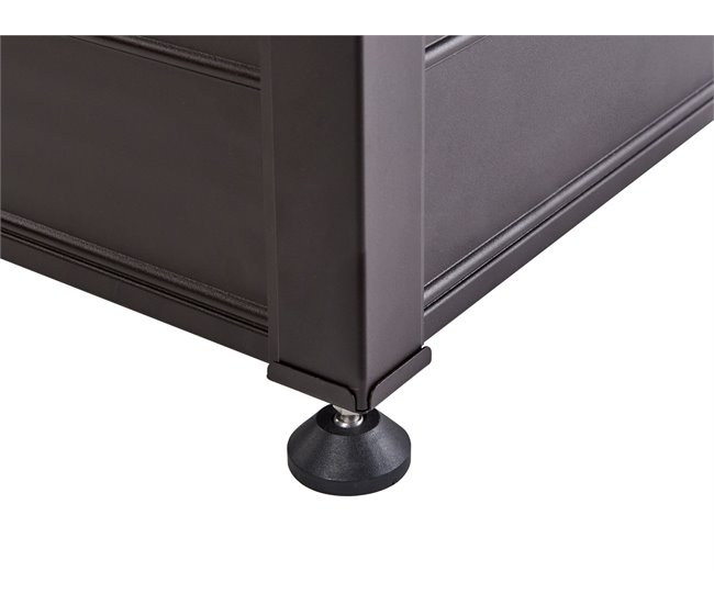 Beliani Arcón CAMPALTO 123 Gris Oscuro