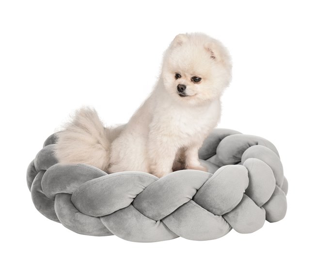 Cama para Mascotas PawHut Gris