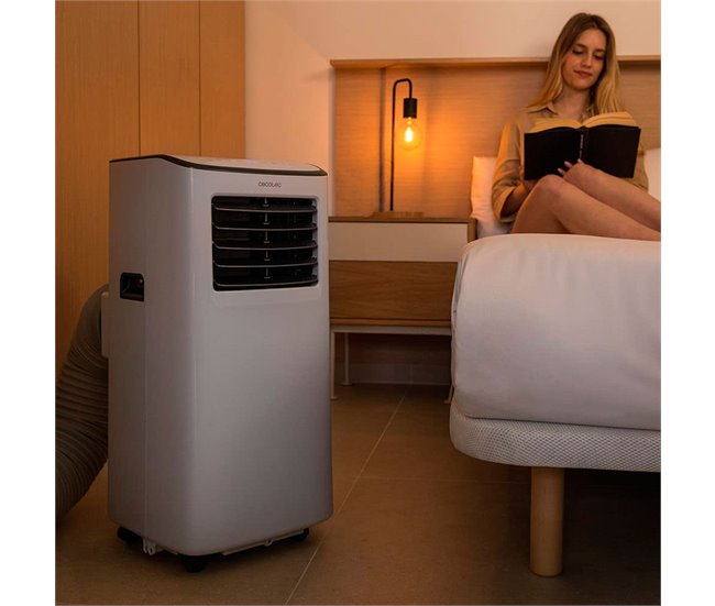 Aire acondicionado portátil ForceClima 7500 Soundless Connected Cecotec Blanco