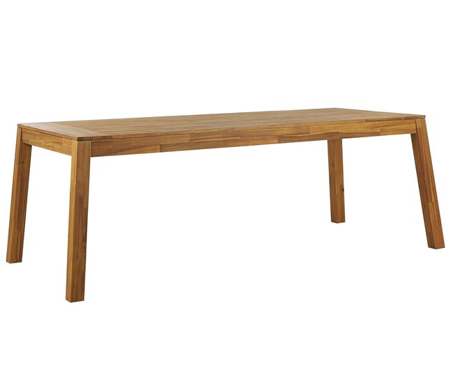 Beliani Conjunto de comedor LIVORNO Marron
