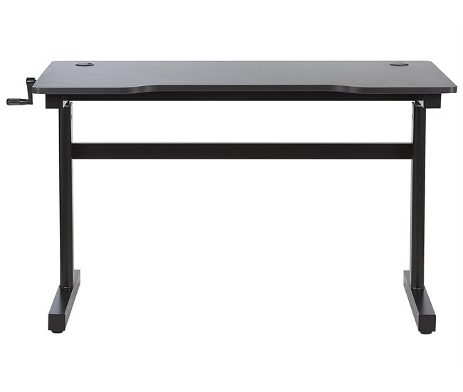 Beliani Escritorio gamer DURBIN 120x60 Negro