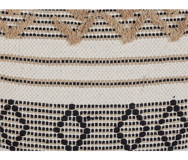 Beliani Cojín decorativo SAMBUCUS Beige