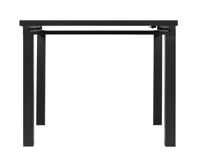 Mesa extensible de jardín ALYA gris oscuro Gris Oscuro