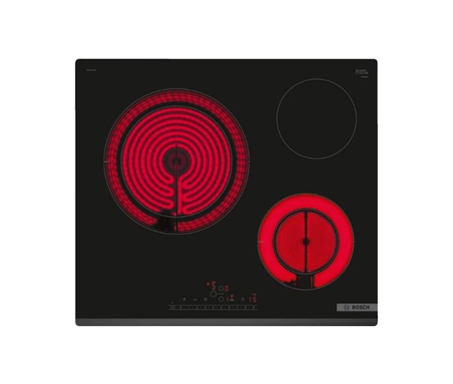 Placa Vitrocerámica BOSCH PKK631FP8E Negro