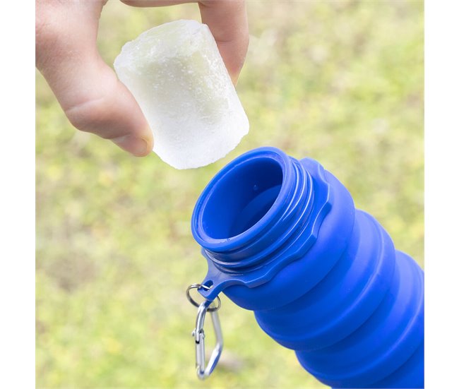 Botella Plegable de Silicona 8435527817725 Azul