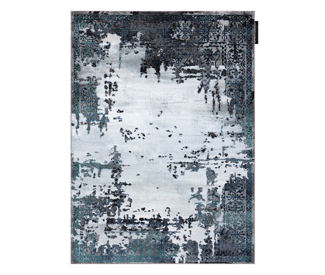 Alfombra DE LUXE moderna 2078 Ornamento vintage - Structural 160x220 Gris