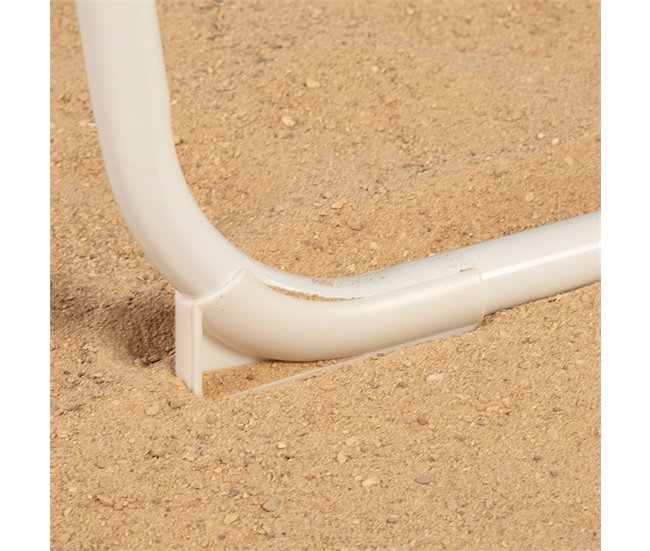 Aktive Tumbona plegable de playa reclinable en 4 posiciones Azul