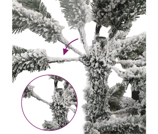 Árbol Navidad - Árbol navideño Blanco/ Verde