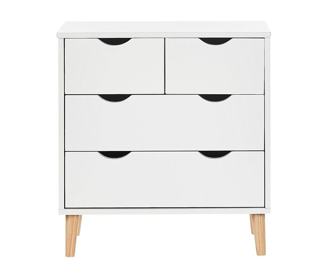 Beliani Cómoda SIMMIE Blanco