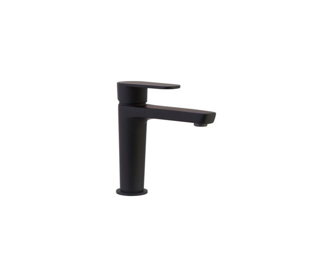 Grifo de Lavabo Monomando con Sistema S2 de Ahorro de Agua Negro