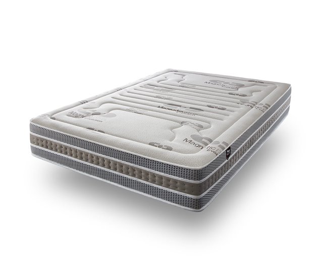 Colchón Viscografeno HR Magnetic Plata de SonnoMattress, Altura 26 cm 