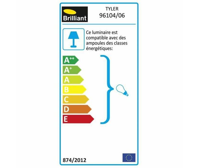 Aplique de Pared Tyler Negro