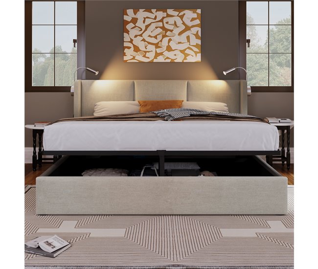 Canapés abatibles Beige