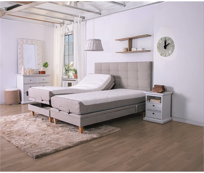 Cama articulada 90x200cm GREENWAY color marengo Marengo