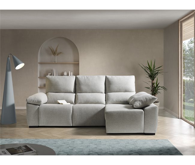 Chaise longue relax ALON Gris