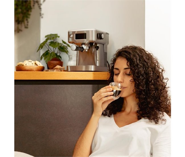 Cecotec Cafetera express Cafetera espresso Power Espresso 20 Bari Inox