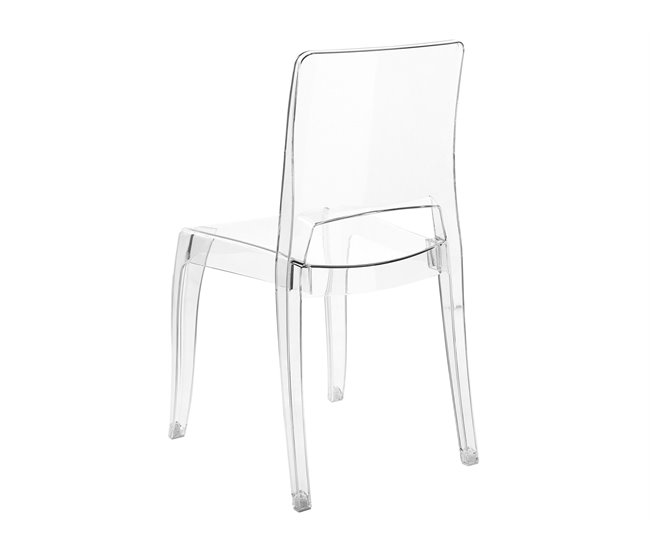 Beliani Silla para eventos WESTBRIDGE Transparente