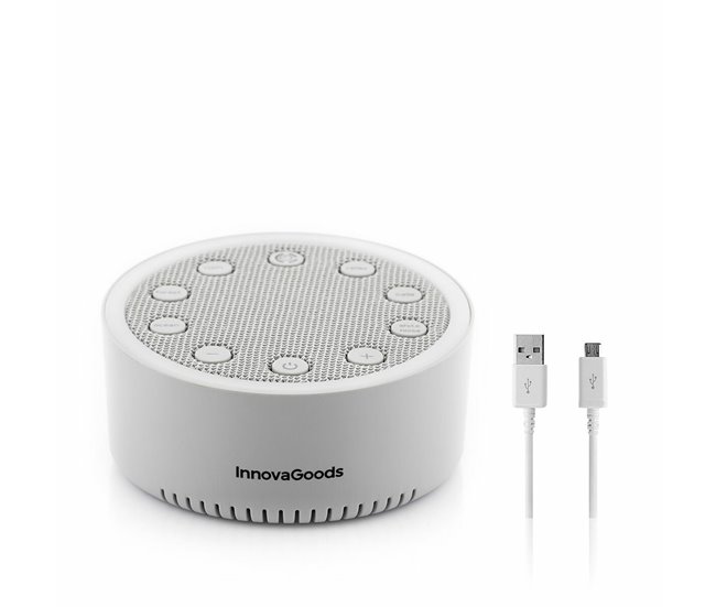 Máquina de Ruido para Dormir Gris
