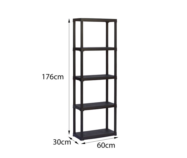 Armario exterior en PVC Antracita