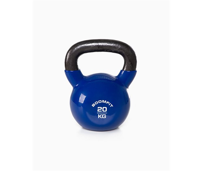 Kettlebell 20Kg - BOOMFIT Azul