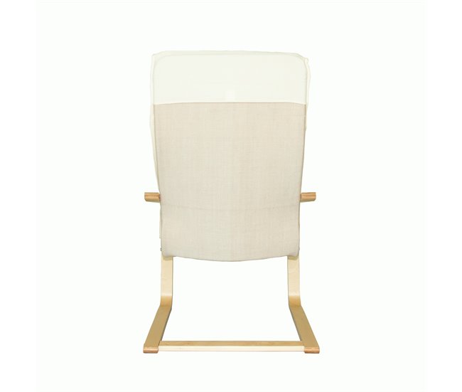 Sillón de tela PAZ Beige