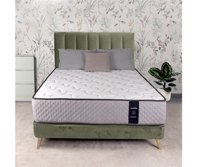 Alora Colchón Viscoelástico, Cama Individual, Reversible, Transpirable 