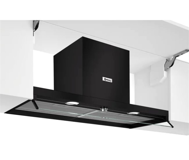 Campana decorativa integrable BALAY 3BD866MN A 620m3/h Negro