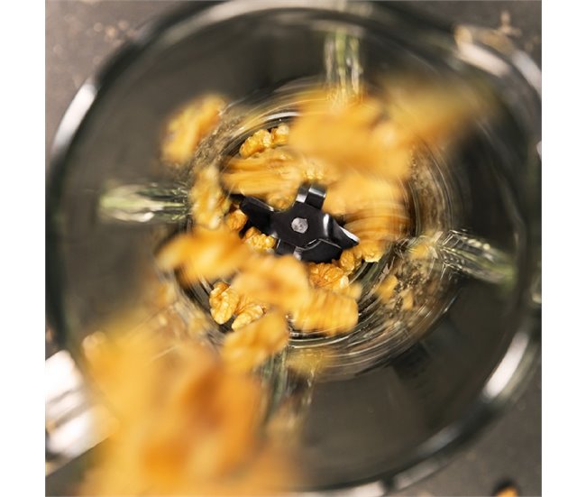 Cecotec Batidora de vaso Power Black Titanium 2500MAX Go Negro