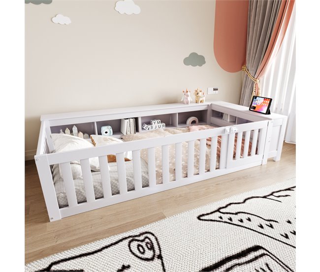 Camas infantiles 112x222 Blanco