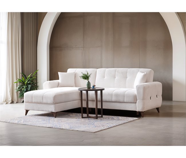 Chaise longue cama reversible HERMÉS Blanco