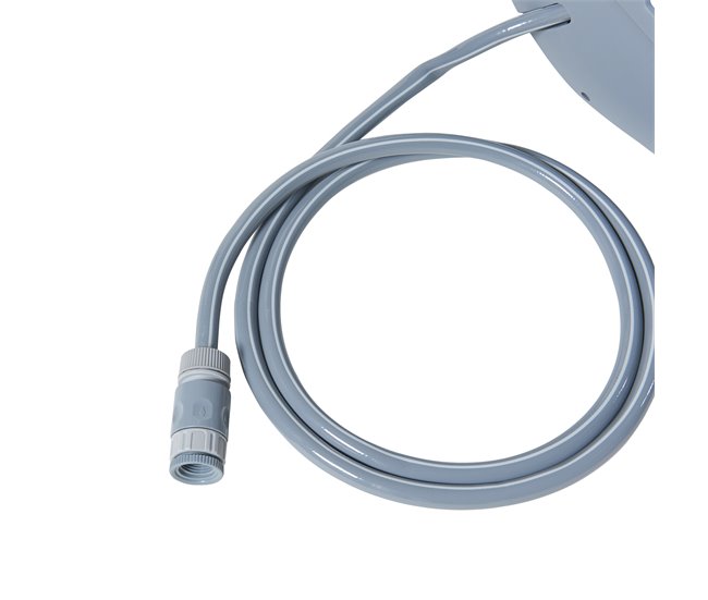 Enrollador de manguera de agua mural Amersfoort con manguera Gris