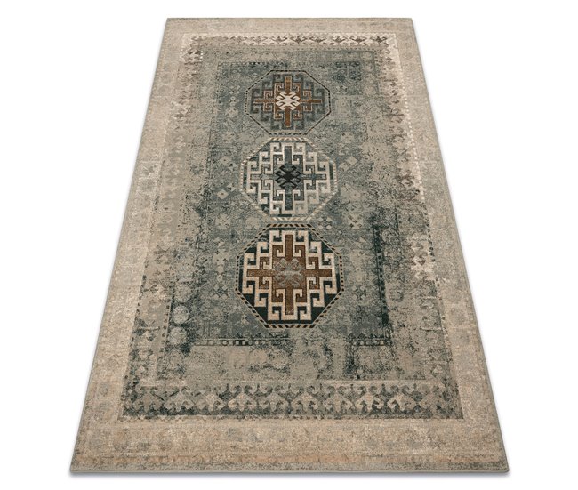 Alfombra de lana POLONIA ASHAN oriental 170x235 Verde