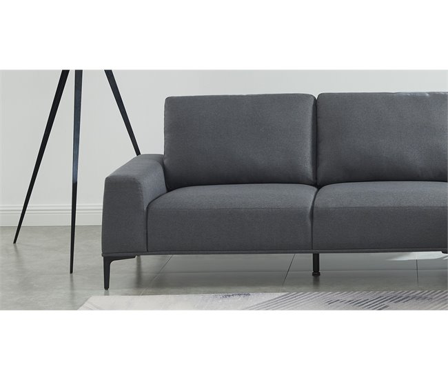 Chaise longue DANTE Gris