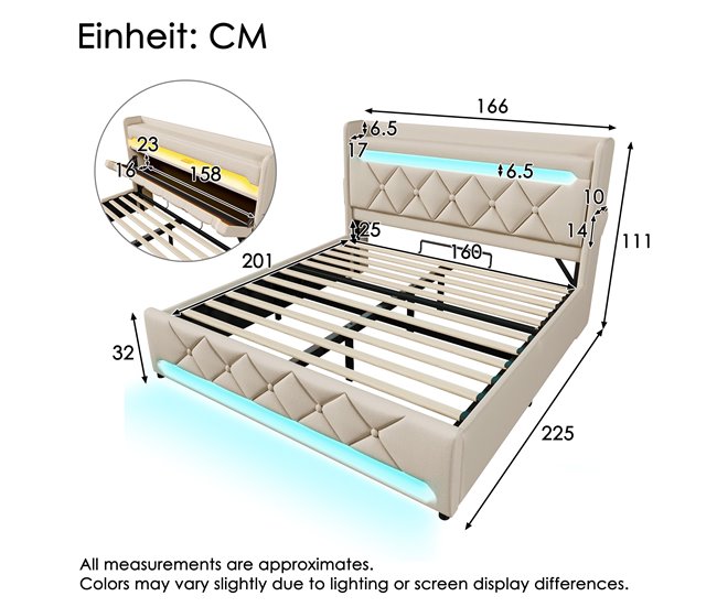 Canapés abatibles Beige
