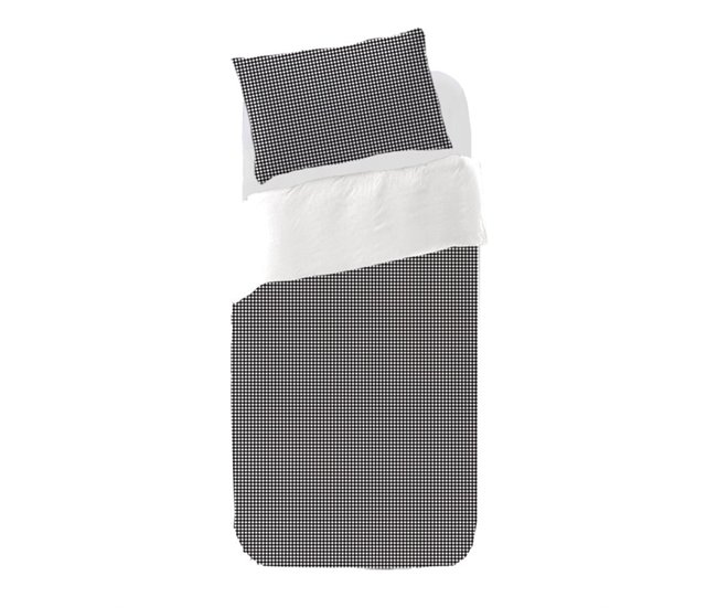 Funda nórdica Infantil Vichy Negro