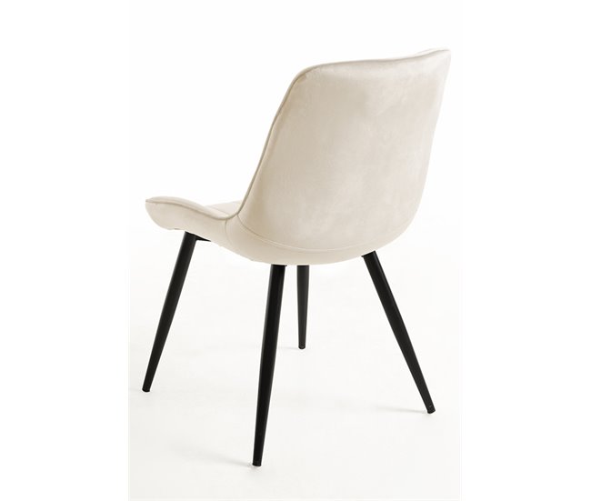 Pack 4 Sillas Lene Terciopelo Beige