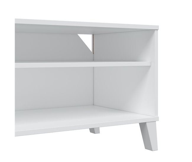 Mueble TV ARIEL 135cm Blanco