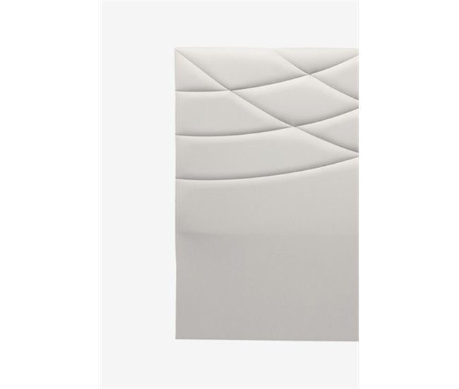 Cabecero KIOTO en piel sintética Blanco